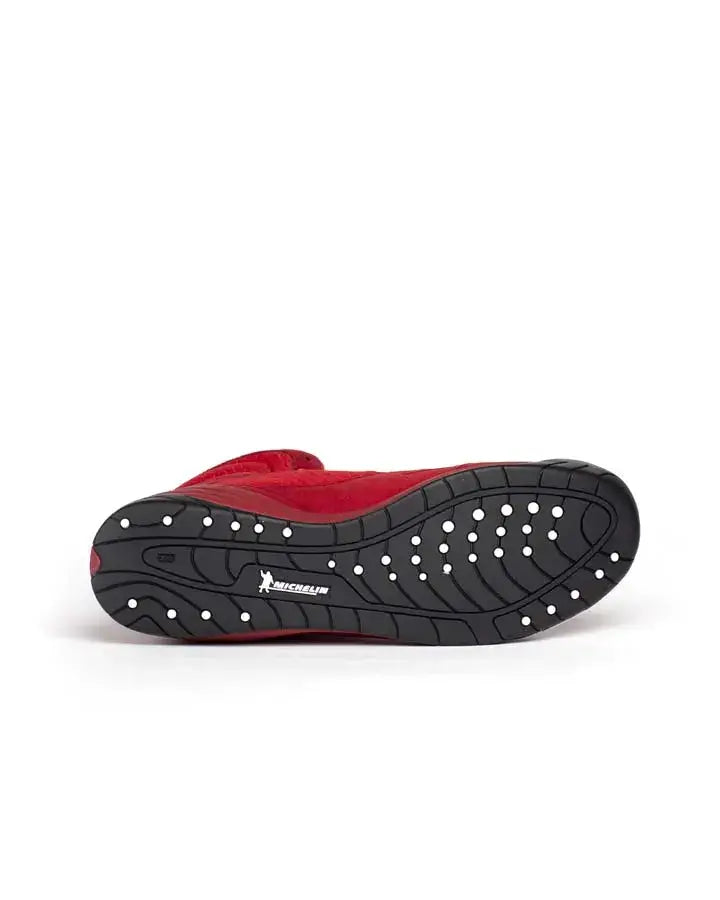 EVERLAST ELITE2 HI-TOP BOXING BOOT - RED/BLACK