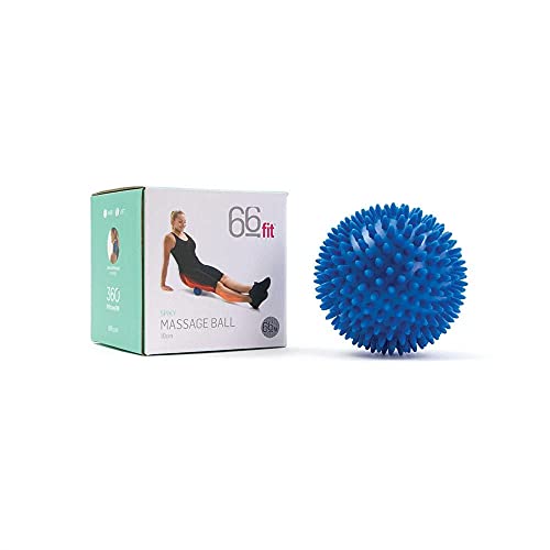 66fit Spiky 10cm Hard Massage Ball x 1pc - Trigger Point Reflexology Stress Release Musclemania Fitness MegaStore
