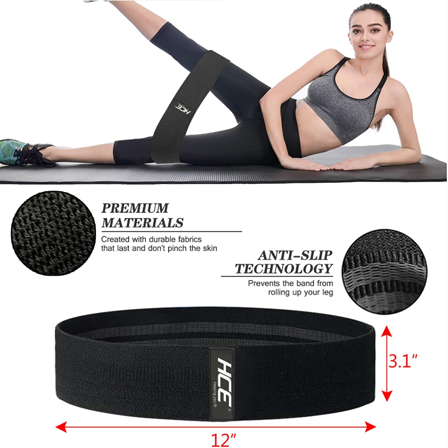 7-Piece Barbell Squat Support Pad with Straps, Hip Thrust Foam Cushion Pads, Ankle Straps and Carry Bag Musclemania Fitness MegaStore