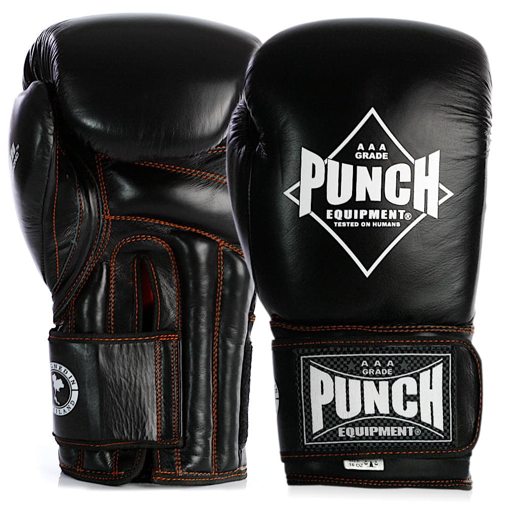 AAA Punch Black Diamond Muay Thai Gloves Musclemania Fitness MegaStore