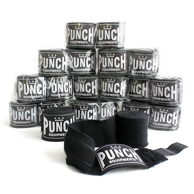AAA Punch Stretch Hand Wraps - Bulk 10 Pack Musclemania Fitness MegaStore