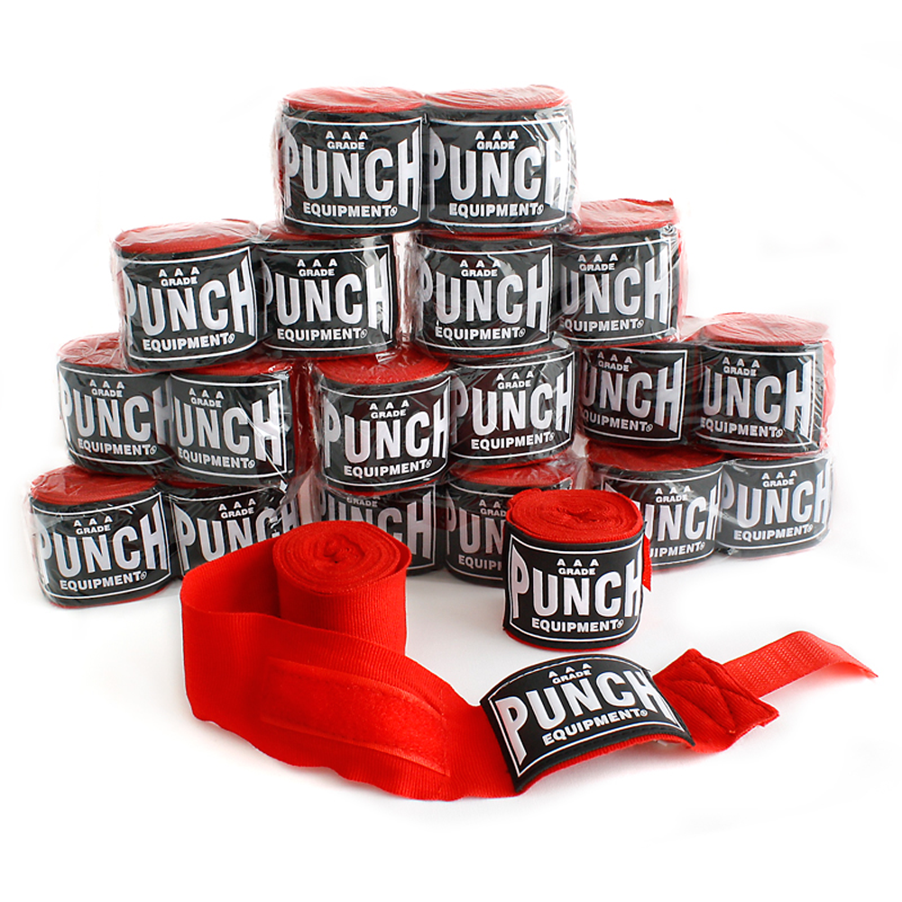 AAA Punch Stretch Hand Wraps - Bulk 10 Pack Musclemania Fitness MegaStore