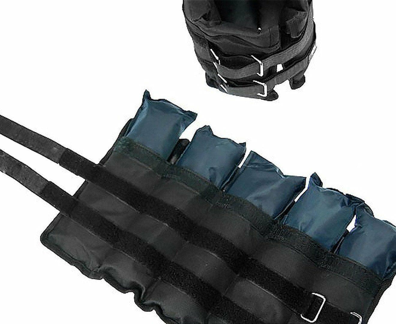 Adjustable Ankle - Wrist Weights Set, 10kg (total) Musclemania Fitness MegaStore