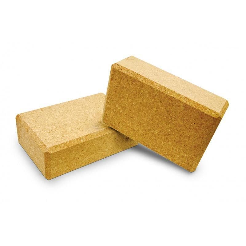 BODYWORX CORK YOGA BLOCK (3” X 6” X 9”) Musclemania Fitness MegaStore