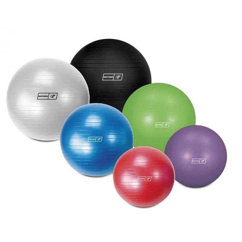 Bodyworx Anti-Burst Gym Balls - 55cm, 65cm, 75cm sizes Musclemania Fitness MegaStore