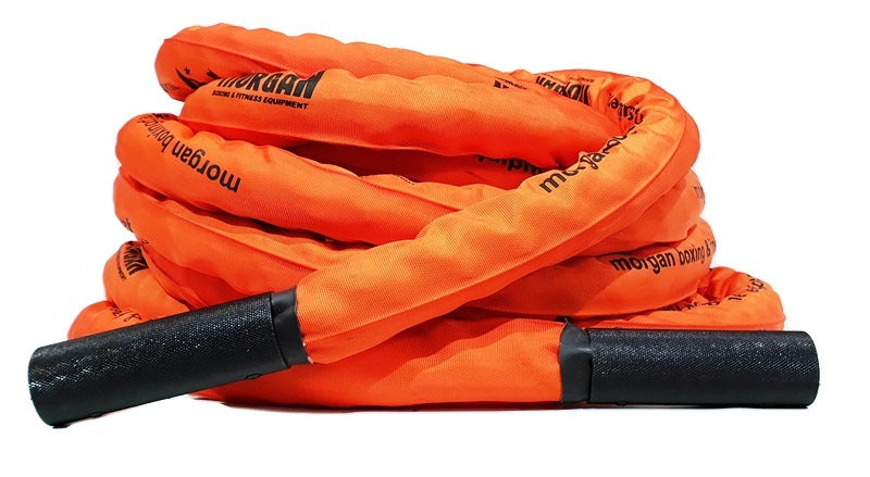 MORGAN BATTLE ROPE 15M x 50MM | COMMERCIAL INDOOR AND OUTDOOR STRENGTH TRAINING ROPE