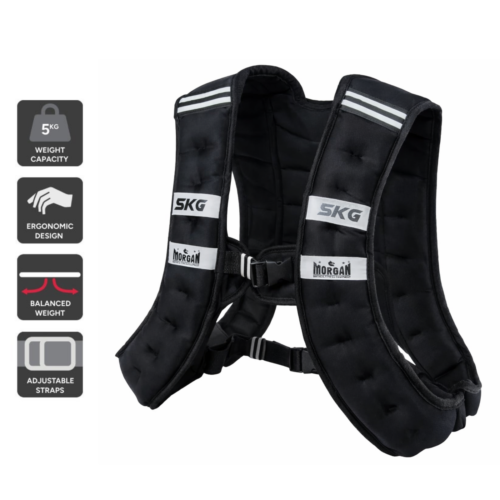 Morgan 5kg Weighted Vest