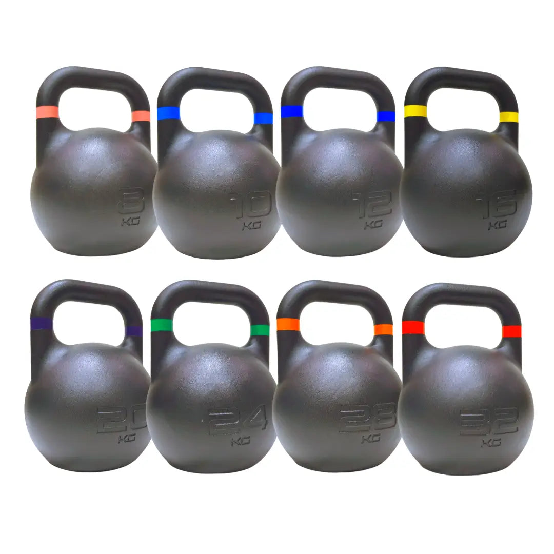 MORGAN V2 COMPETITION PRO KETTLEBELLS 8KG-32KG | PROFESSIONAL GIREVOY AND STRENGTH TRAINING KETTLEBELLS