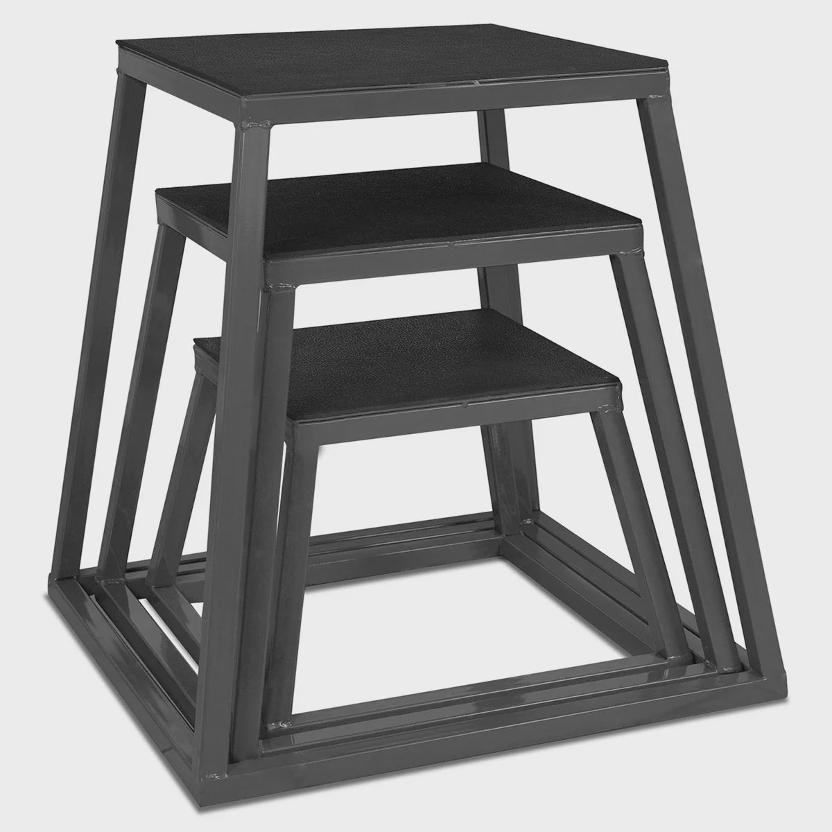 Cortex Plyo Box Triple Set Black (30, 45, 60cm)