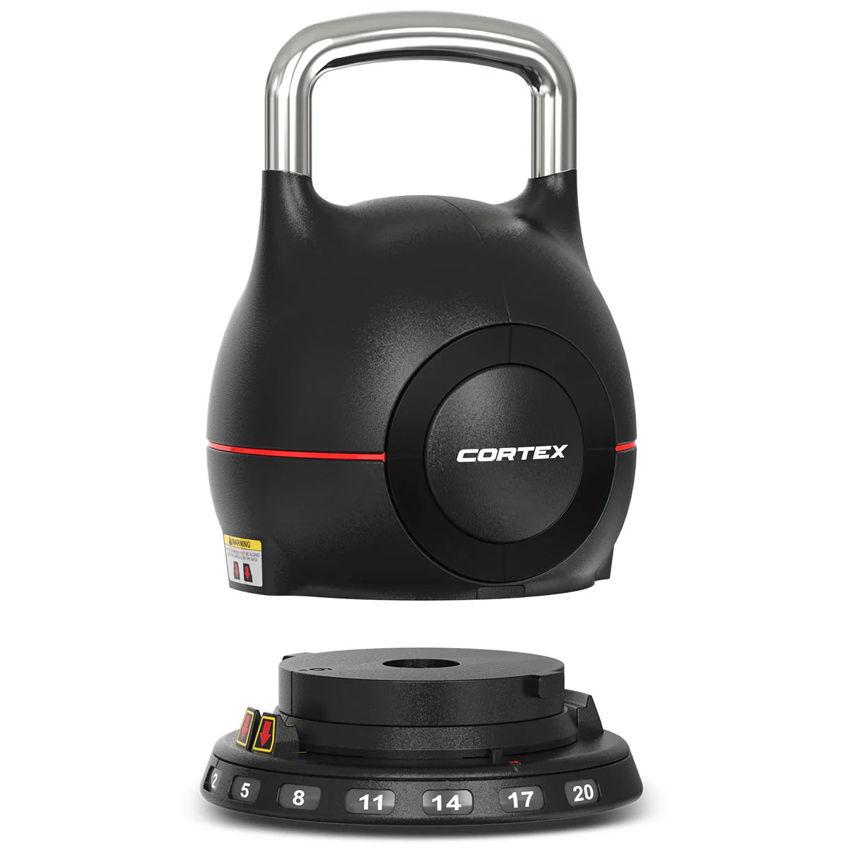 Cortex RevoLock Adjustable Kettlebell | 2kg–20kg System