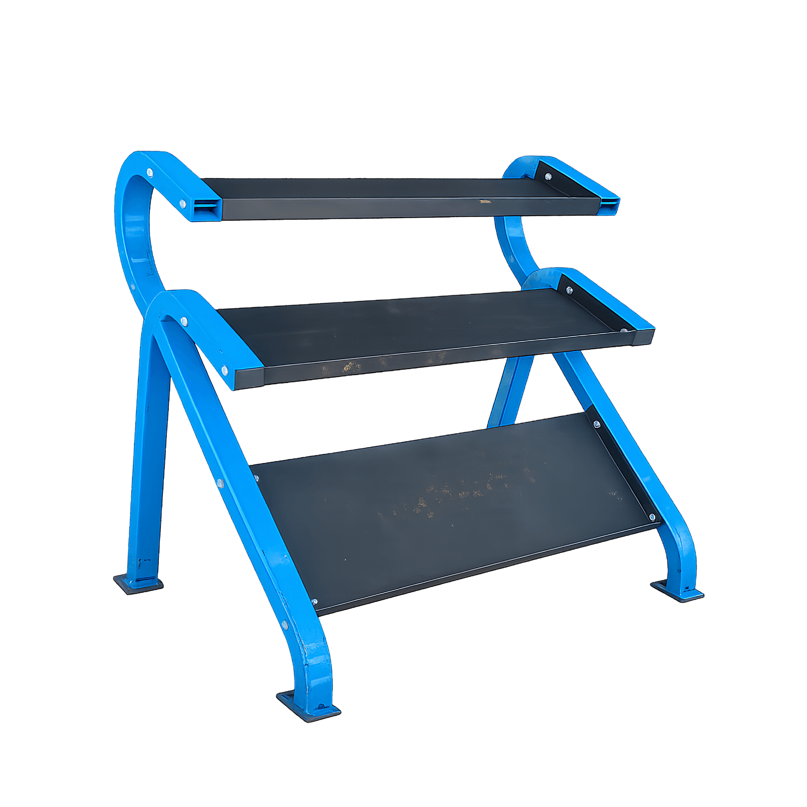 Commercial 3 Tier Dumbbell Storage Rack – Excellent PRE-USED | Gym Weight Storage