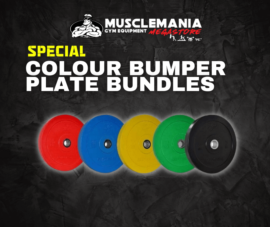 SPECIAL DEAL: Bodyworx Premium Grade Colour Olympic Bumper Plate Bundles