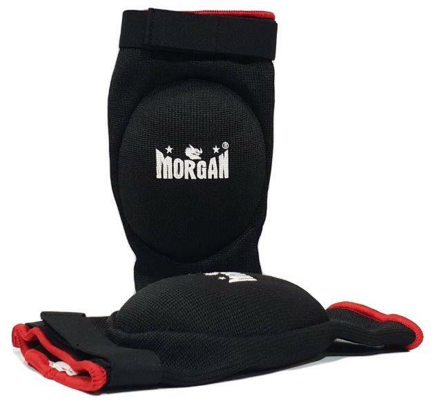 MORGAN ELBOW GUARD (PAIR) | ELASTICATED MMA, MUAY THAI & WRESTLING ELBOW PROTECTION