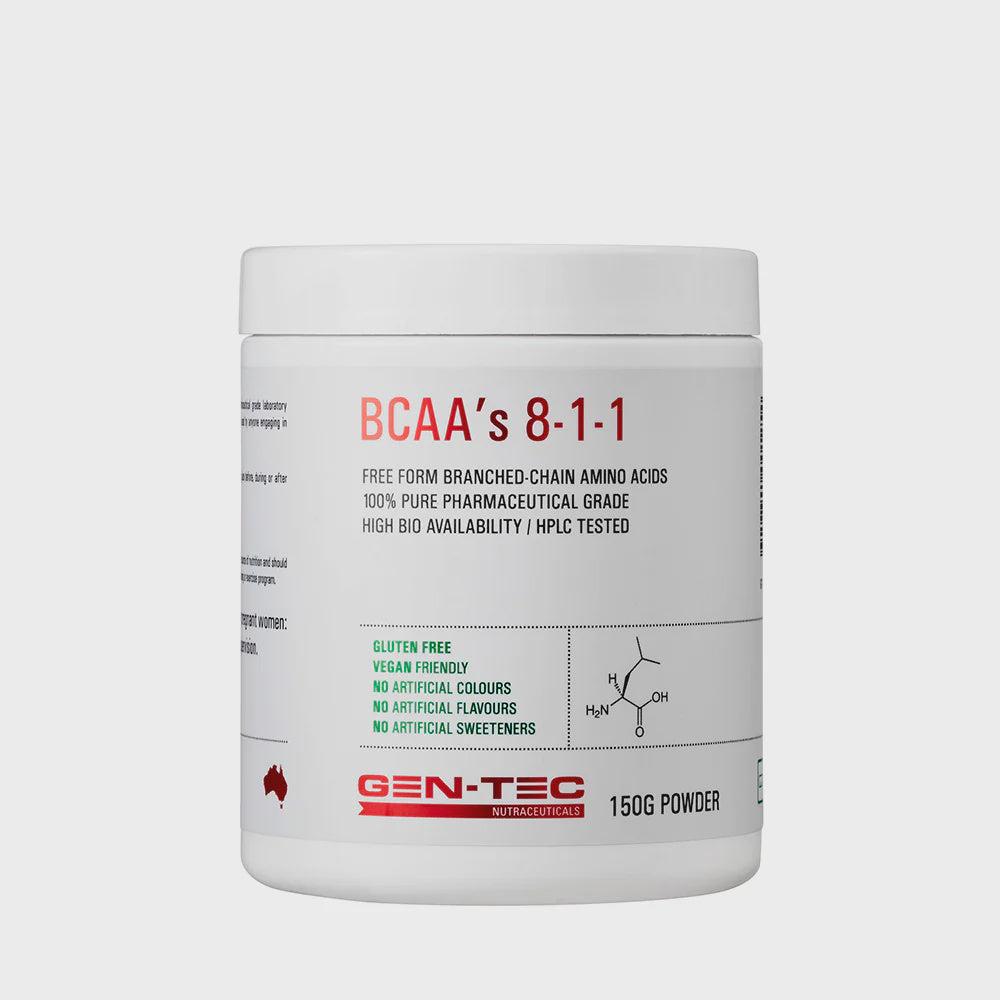 Gen-Tec BCAA's Branched Chain Amino Acids 150g