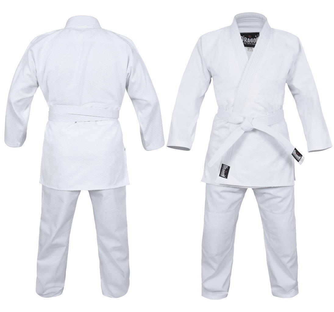 DRAGON 1.5 550GSM JUDO WEAVE UNIFORM | HEAVY DUTY JUDO GI FOR TRAINING & COMPETITION