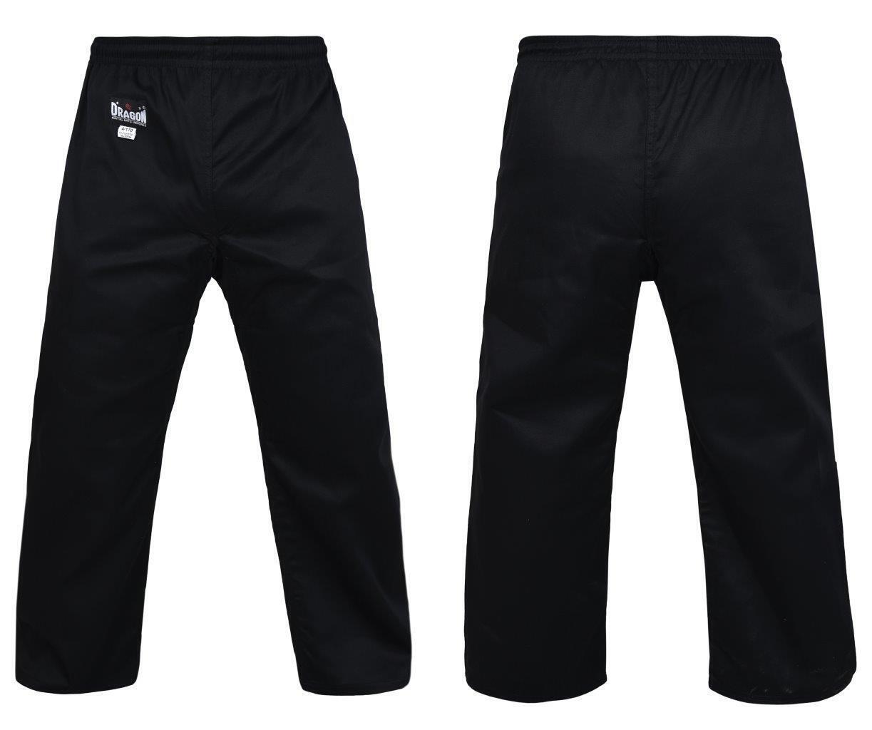 DRAGON BLACK GI PANTS (8OZ)