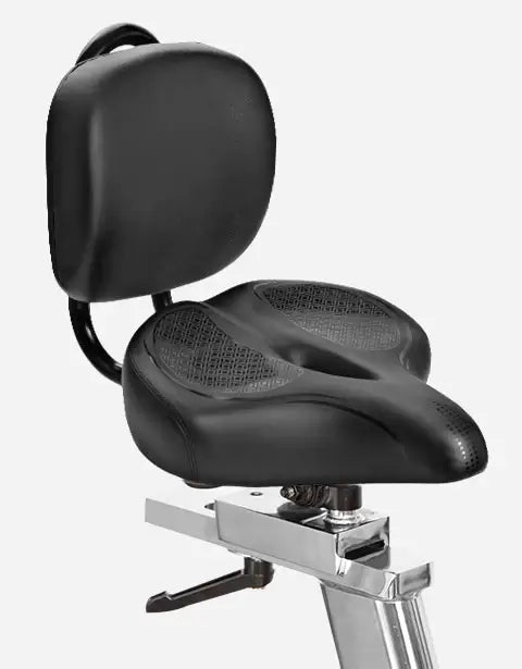 LIFESPAN FITNESS EXTRA SUPPORT BIKE SADDLE WITH BACKREST | ERGONOMIC SPIN & EXERCISE BIKE SEAT