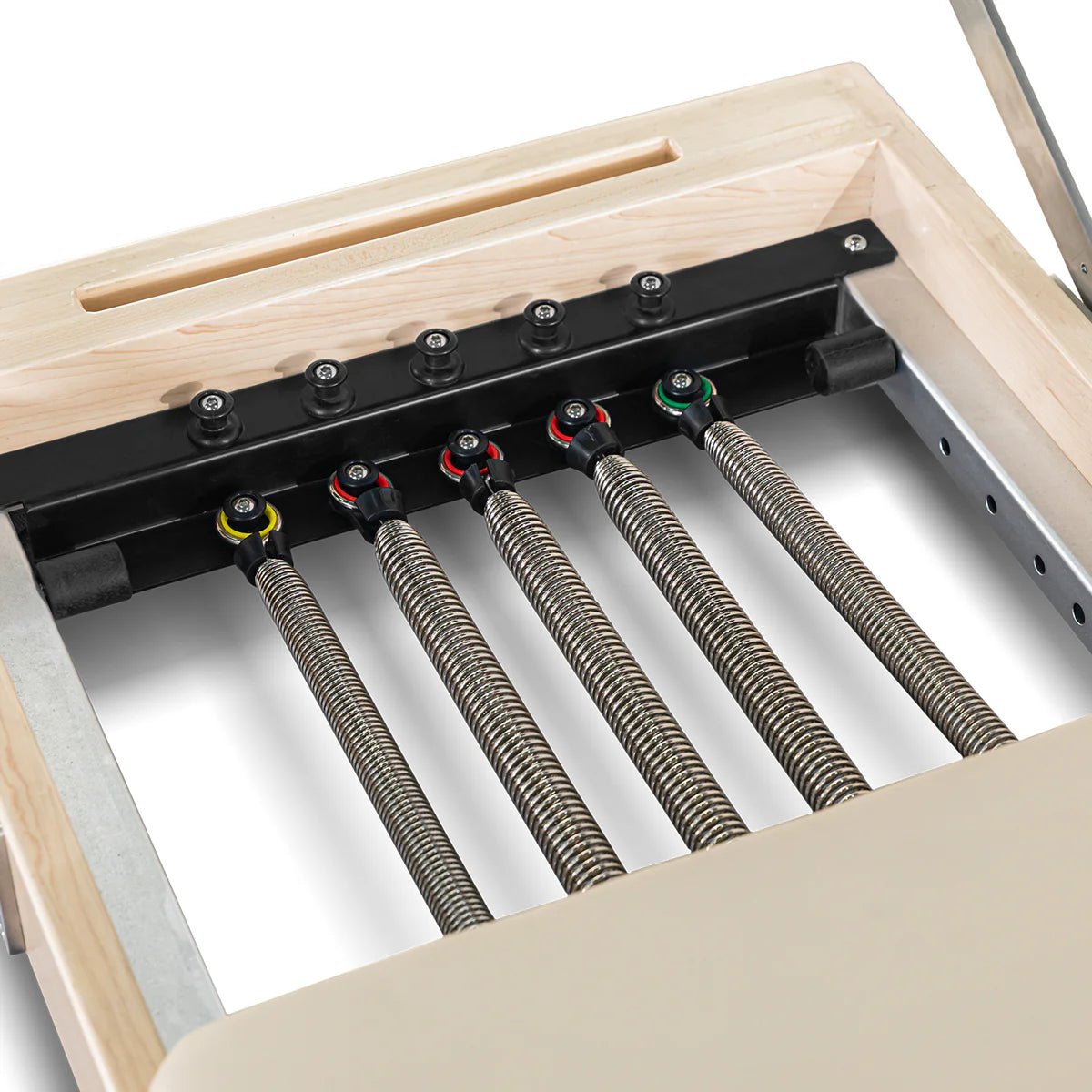 Lifespan Fitness Contour Folding Wooden Pilates Reformer (Beige) - See in Our Menai Showroom Now!