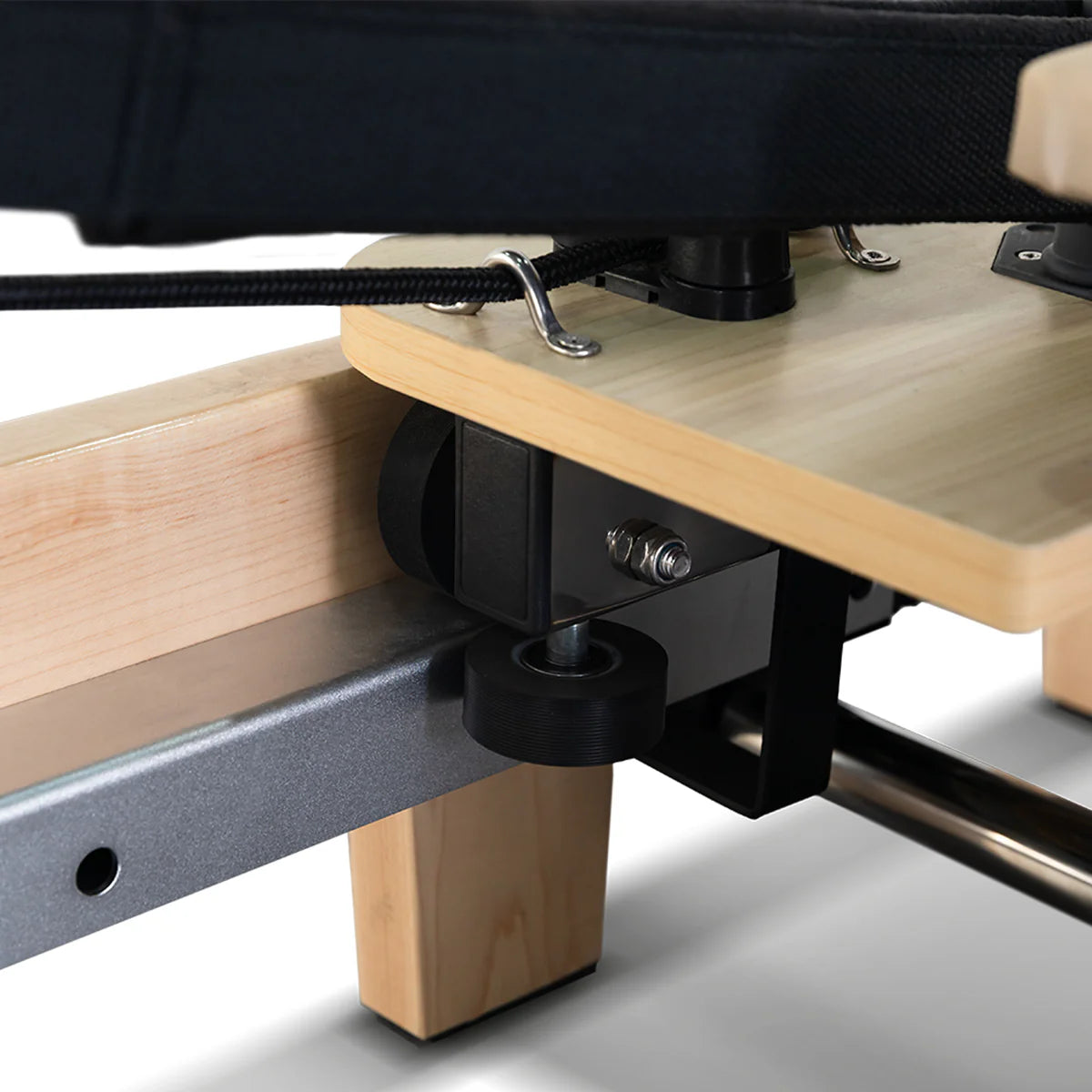 Lifespan Fitness Contour Folding Wooden Pilates Reformer (Beige) - See in Our Menai Showroom Now!
