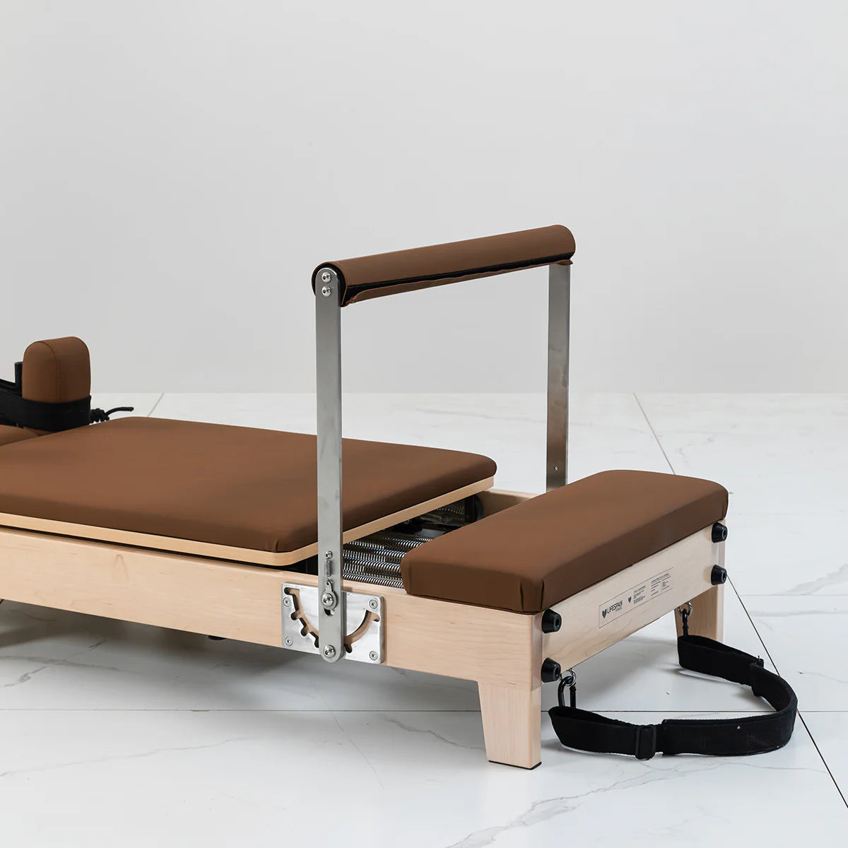 PRE ORDER: Lifespan Fitness Contour Folding Wooden Pilates Reformer Machine (Espresso) - Due June 2026