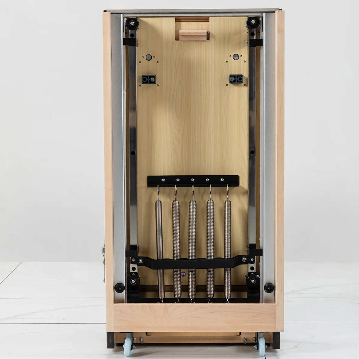 PRE ORDER: Lifespan Fitness Contour Folding Wooden Pilates Reformer Machine (Espresso) - Due June 2026