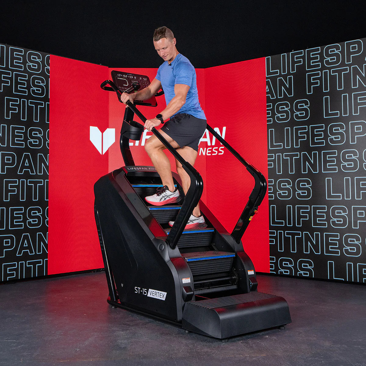 LIFESPAN FITNESS ST-15 VERTEX 4 LEVEL COMMERCIAL STAIR CLIMBER, $4499.00