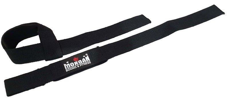 MORGAN POWER LIFTING STRAPS | COTTON WEIGHTLIFTING STRAPS WITH WRIST SUPPORT