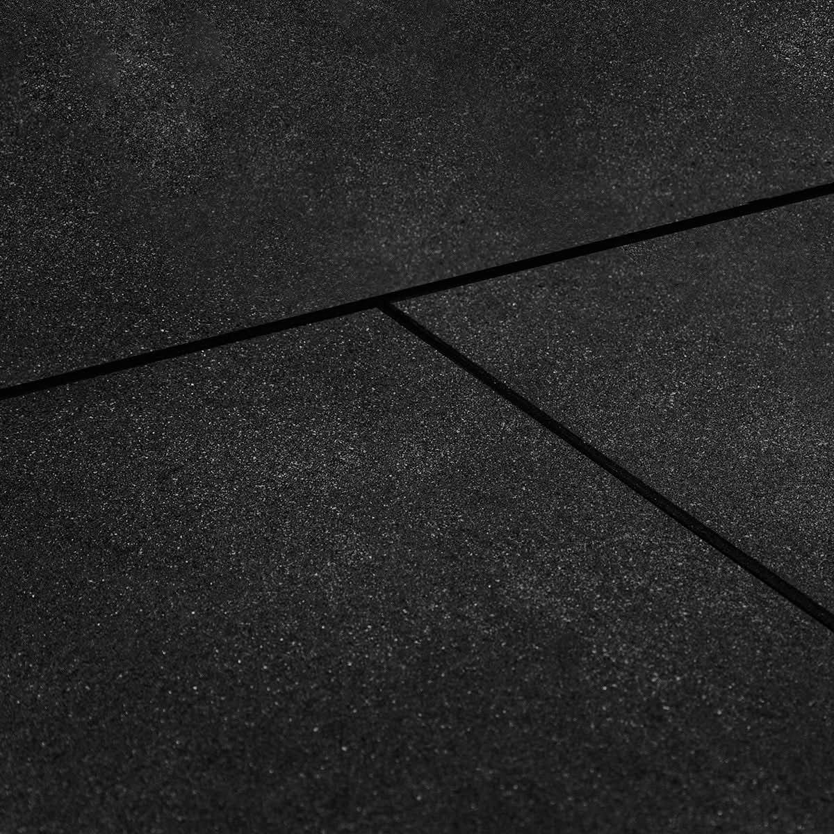 Edge Commercial-Grade Non-Toxic Compressed Rubber Floor Tiles (1m x 1m x 15mm) x 20 Pack