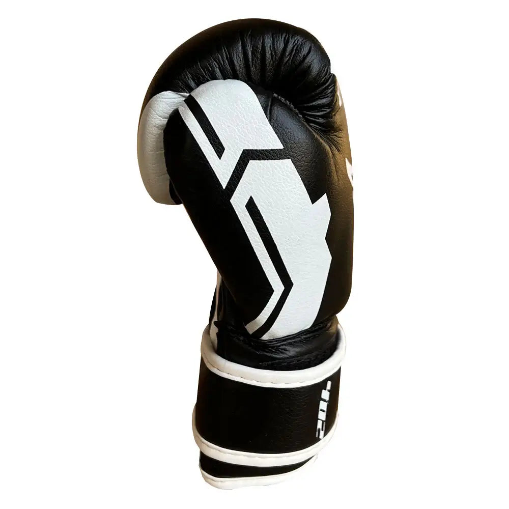 MANI SPORTS - BLACK & WHITE JUNIOR BOXING GLOVES