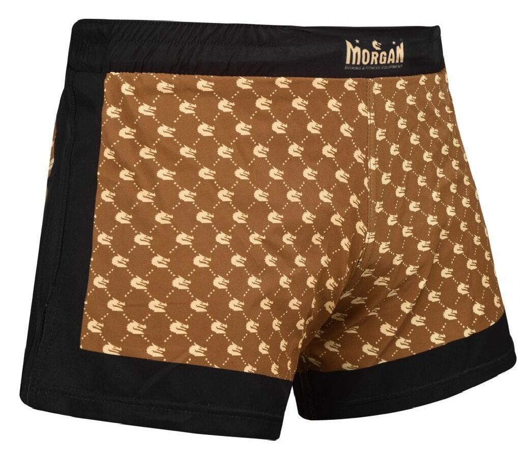 MORGAN 1918 HERITAGE HIGH CUT MMA SHORTS | DURABLE FIGHT SHORTS FOR TRAINING & COMPETITION