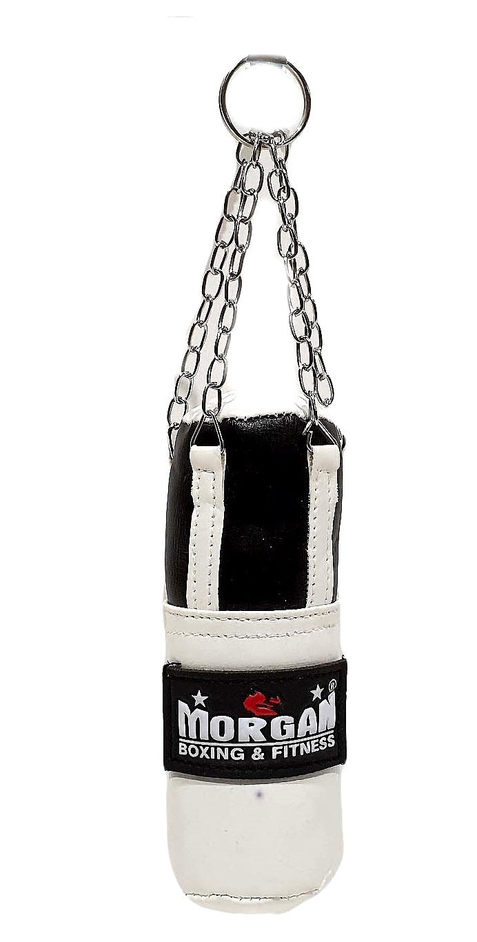 MORGAN MINI PUNCH BAGS | BOXING KEYRING & ZIPPER ACCESSORY NOVELTY GIFT