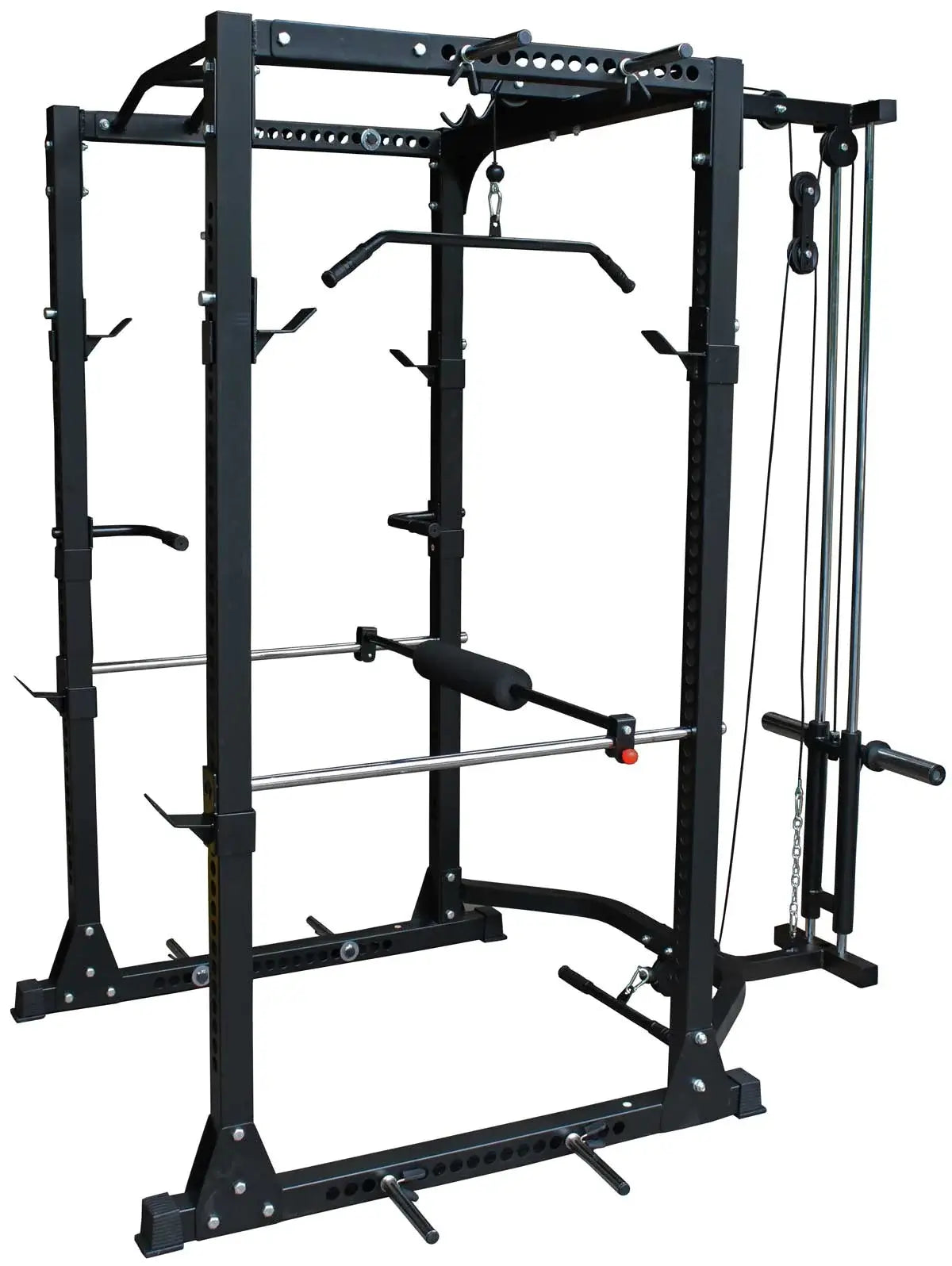 PACKAGE DEAL Power Cage Including Lat Pull Low Row Attachment