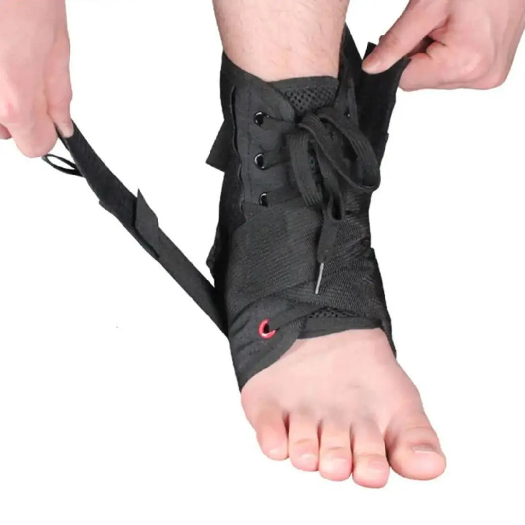 MORGAN ANKLE BRACE WITH STRAPS
