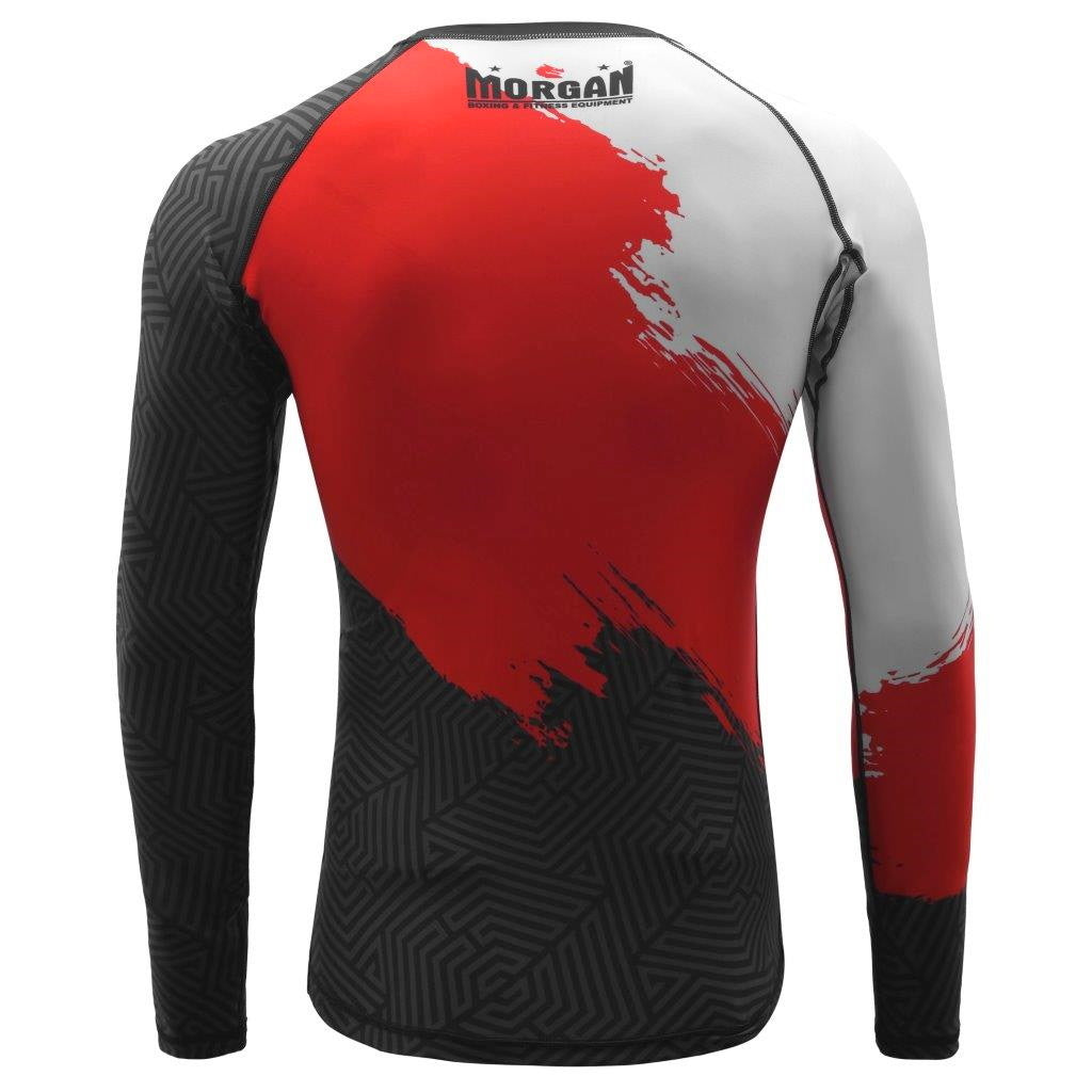 MORGAN ENDURANCE SERIES RASH GUARD | NO-GI MMA & BJJ COMPRESSION TOP FOR GRAPPLING TRAINING