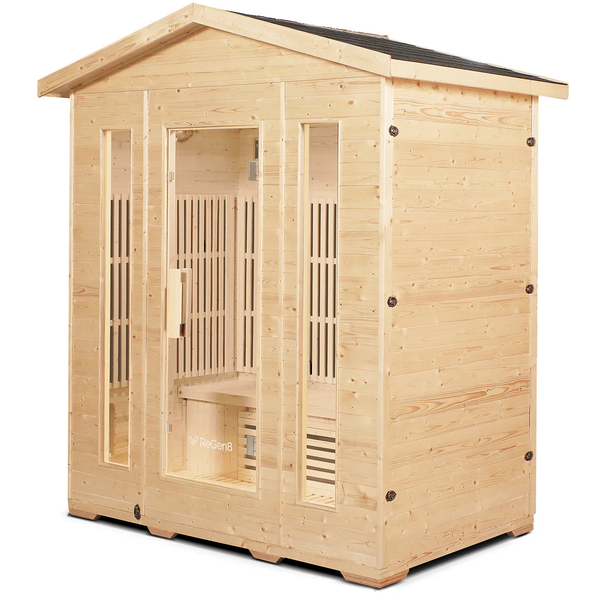 Regen8 Quadro Outdoor - 4 Person Infrared Sauna