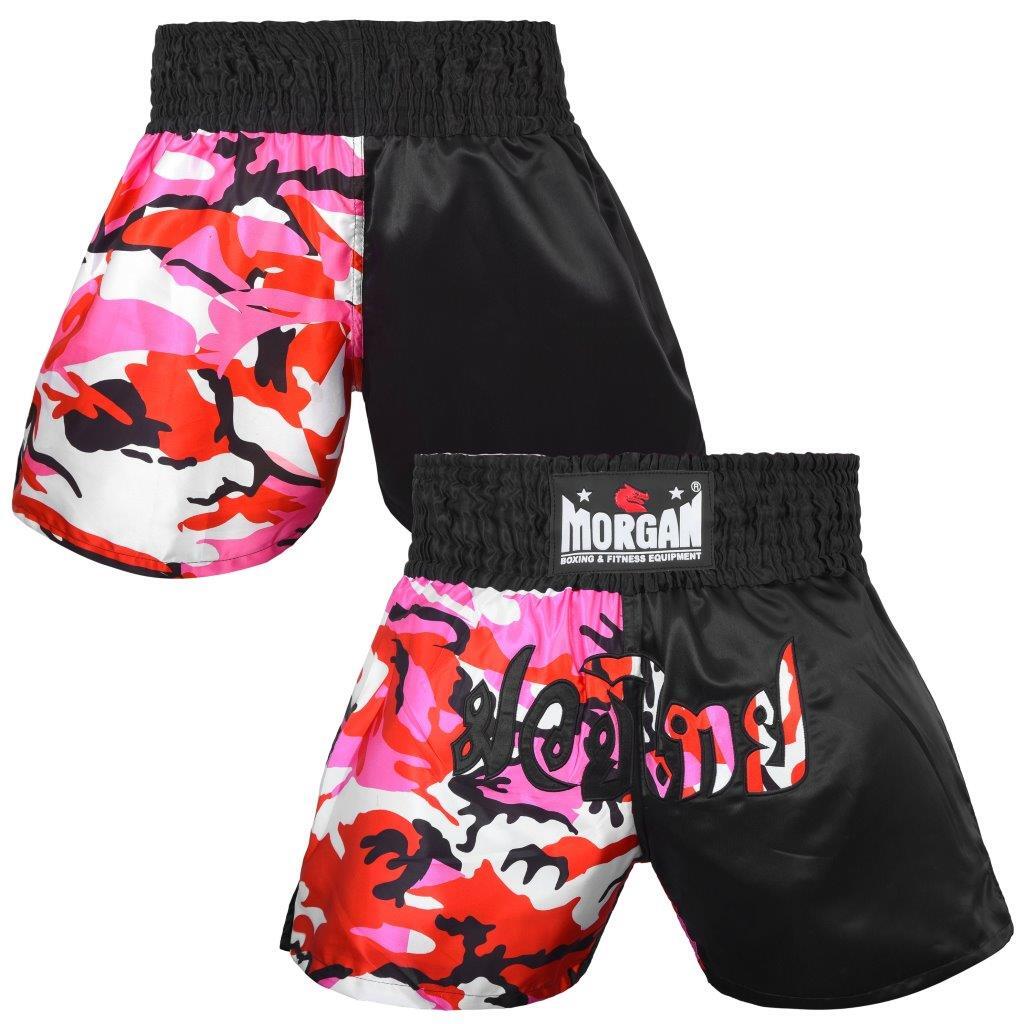 MORGAN 50/50 DIABLA MUAY THAI SHORTS | PINK