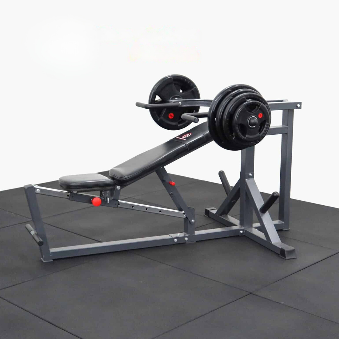 HEAVY DUTY LEVERAGE CHEST-SHOULDER-BACK BENCH PRESS MACHINE