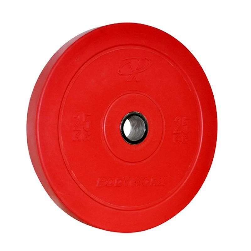 Bodyworx Premium Quality Colour Olympic Bumper Plates - Musclemania Fitness MegaStore