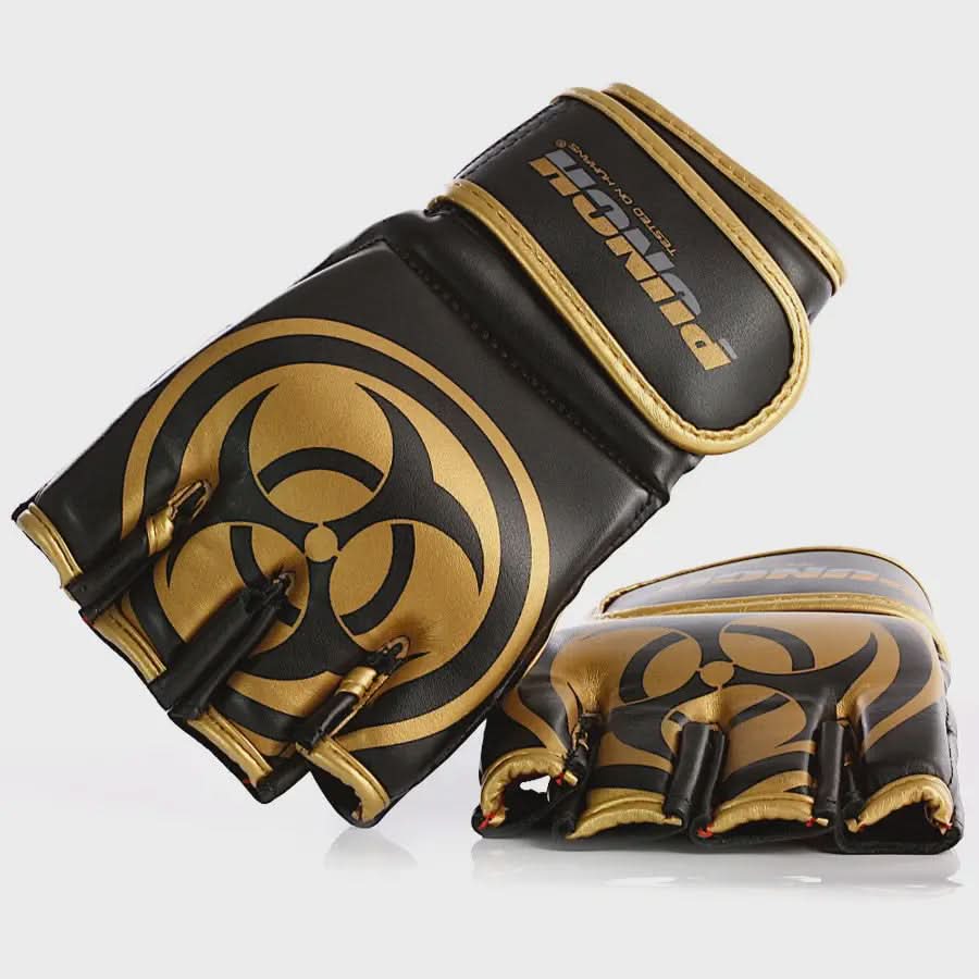 AAA Punch MMA GLOVES - Urbanâ„¢ - BLACK/GOLD