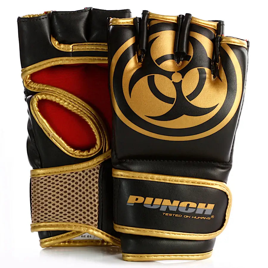 AAA Punch MMA GLOVES - Urban™ - BLACK/GOLD