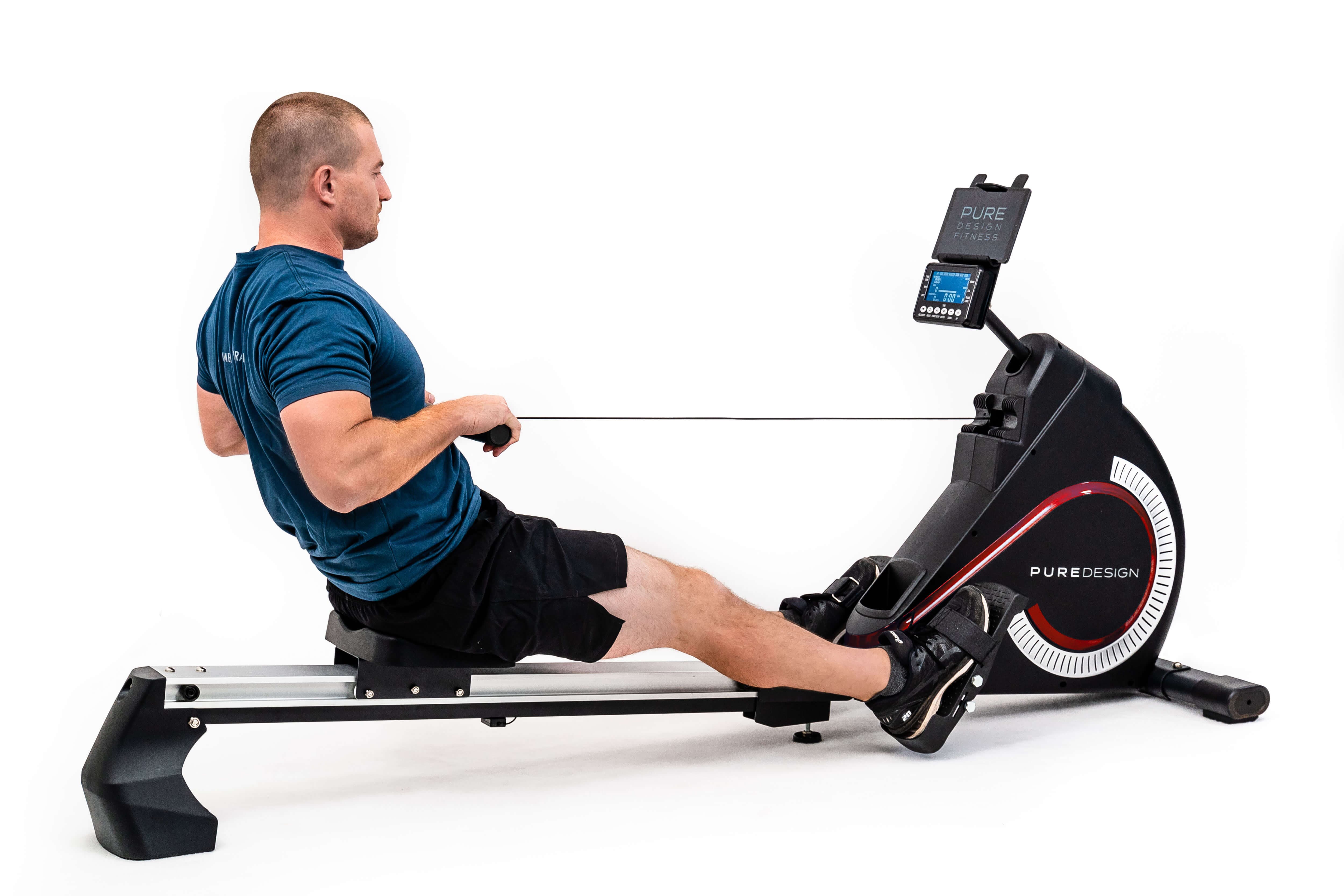 SHOWROOM MODEL SPECIAL: Pure Design Specialist Range - PR4S Magnetic Rowing Machine (Red)