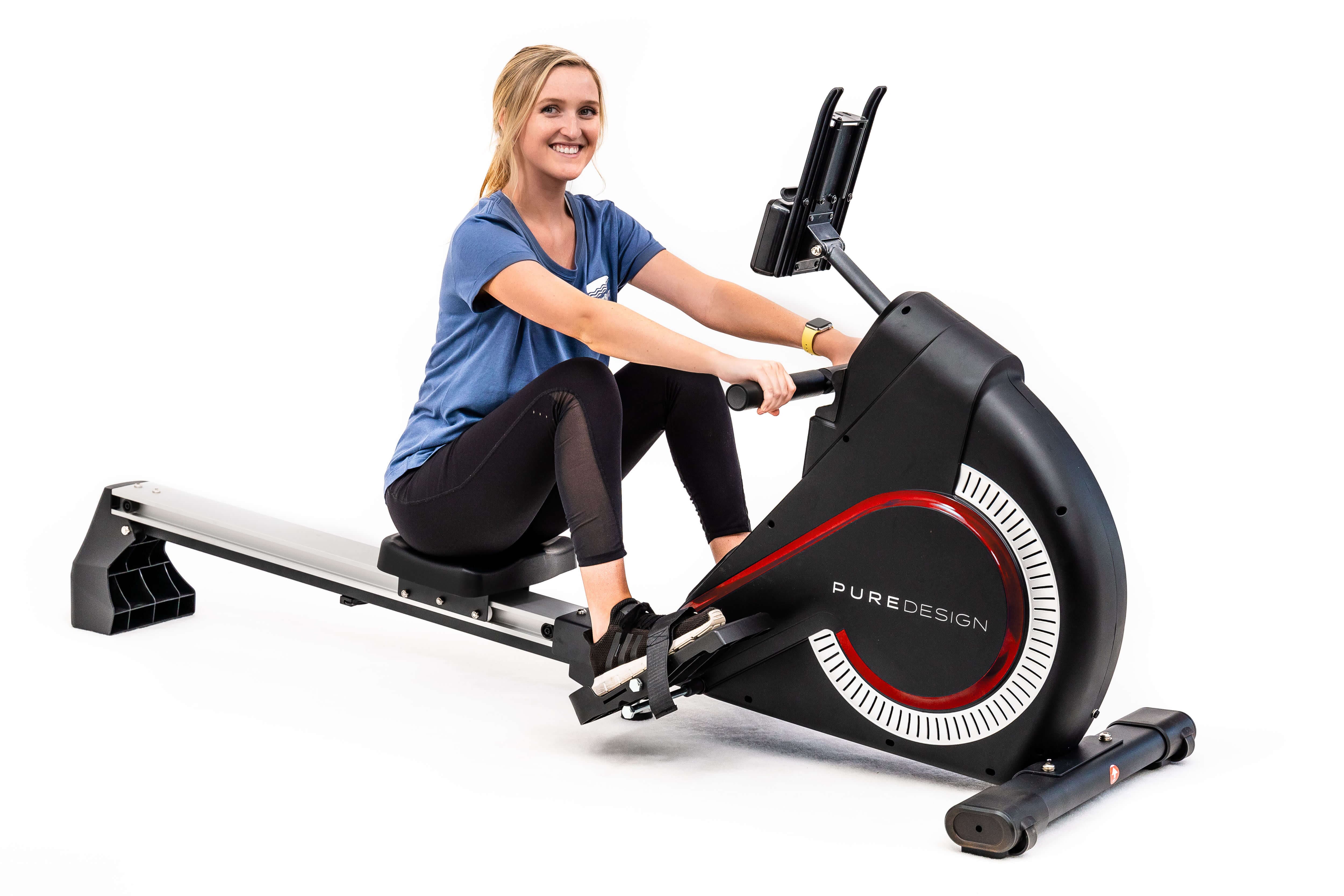 SHOWROOM MODEL SPECIAL: Pure Design Specialist Range - PR4S Magnetic Rowing Machine (Red)