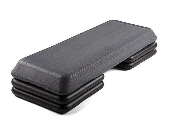 SALE - Aerobic Step with 4 Height Adjustable Blocks, Gym-Grade (without rubber surface)