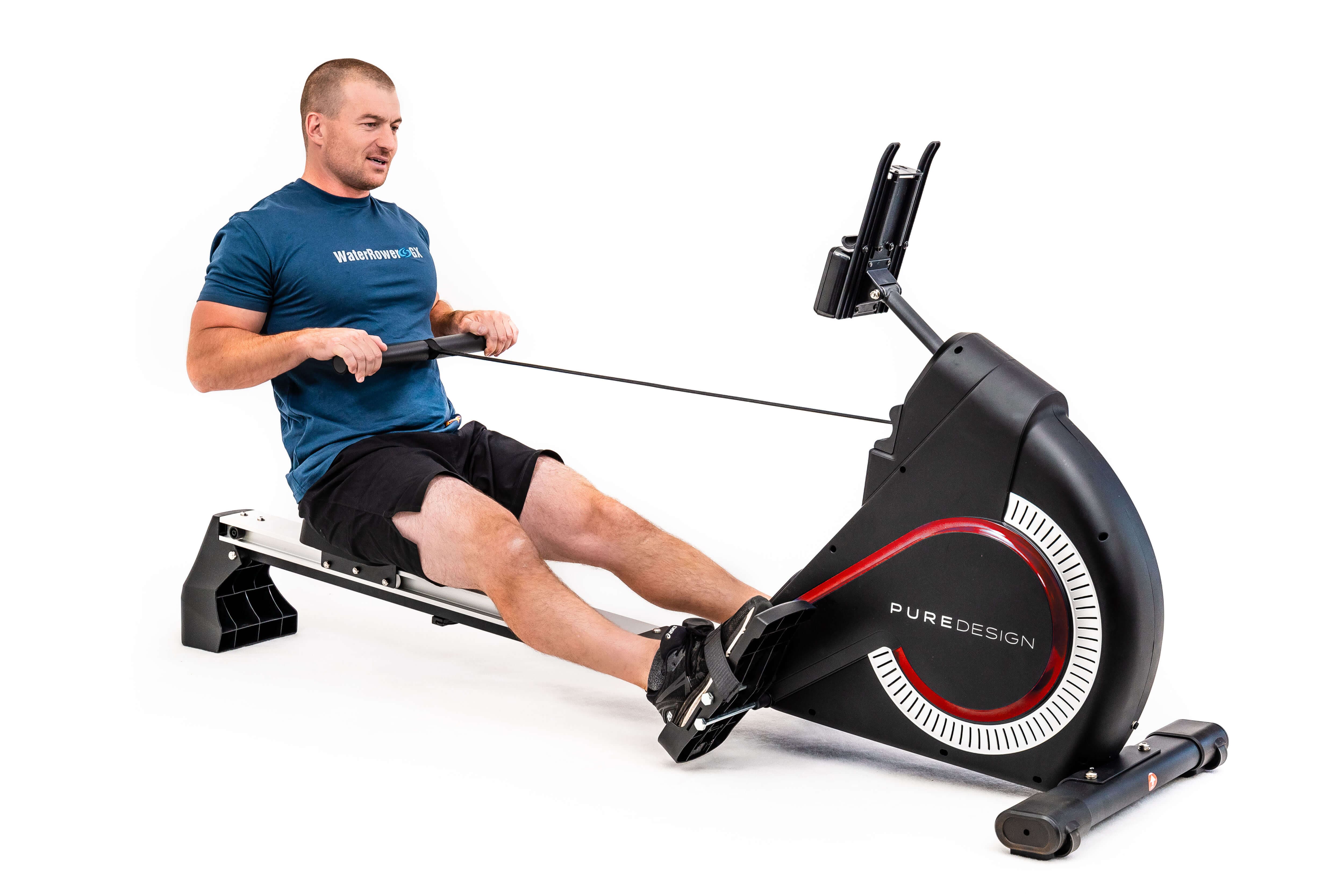 SHOWROOM MODEL SPECIAL: Pure Design Specialist Range - PR4S Magnetic Rowing Machine (Red)