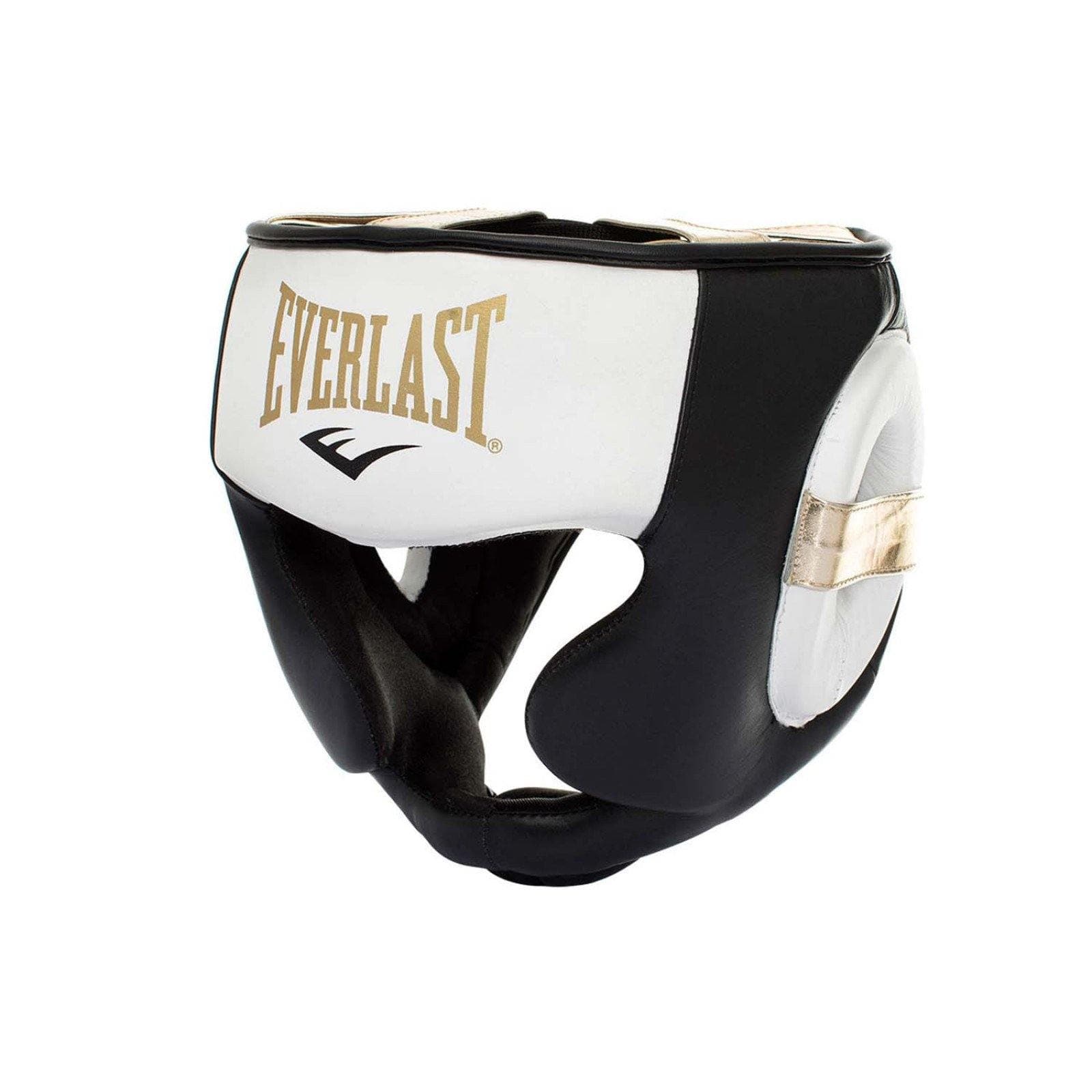 EVERLAST CONTENDER PRO LEATHER HEADGEAR - Musclemania Fitness MegaStore