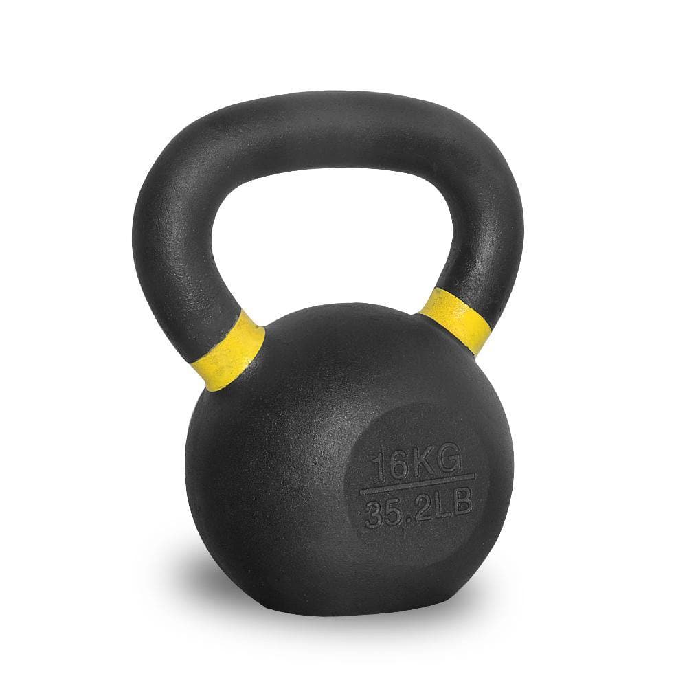 Cast Iron Russian Style Kettlebells, powder-coated starting from: - Musclemania Fitness MegaStore