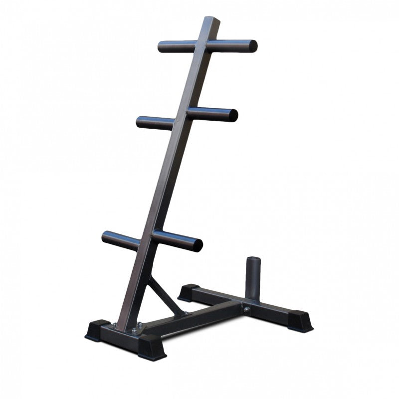 Bodyworx Olympic Plate Tree with Bar Holder