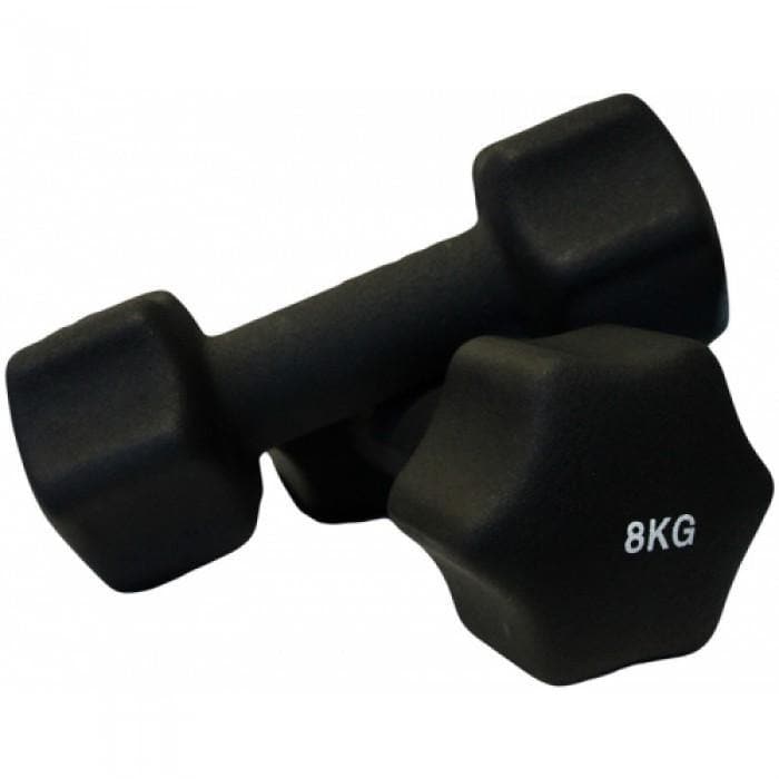 NEOPRENE DUMBBELLS - CHECK WITH US FOR SIZE AVAILABILITY , sizes from: - Musclemania Fitness MegaStore