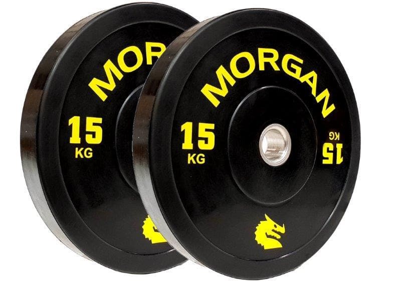 PACKAGE DEAL -150KG MORGAN OLYMPIC BUMPER PLATE PACK *