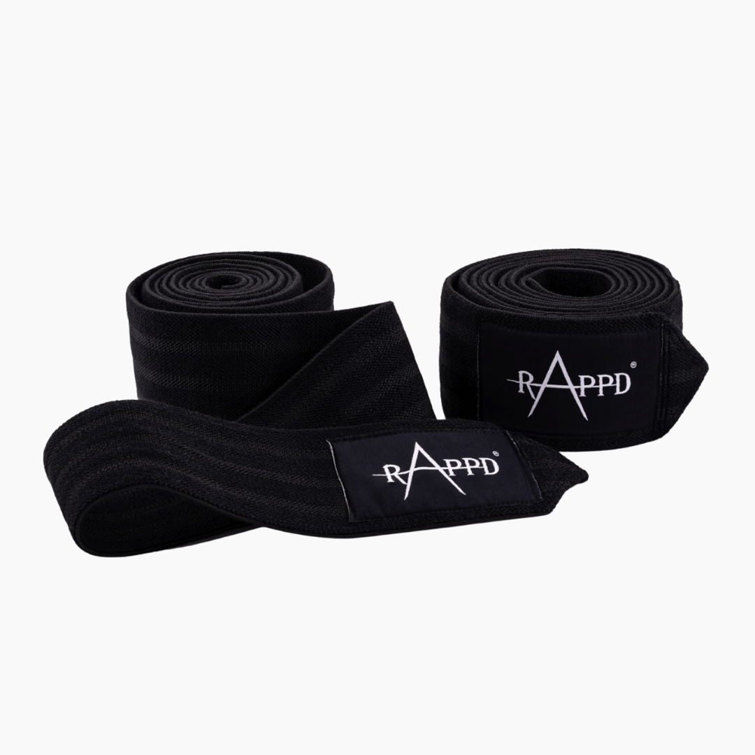 Rappd Edition 555 Heavy Duty Knee Wraps 2.5m